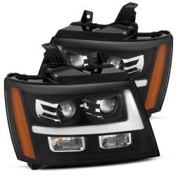 AlphaRex - AlphaRex 880295 Black G2 LED Projector Headlights for 07-13 Chevy Tahoe - Image 1