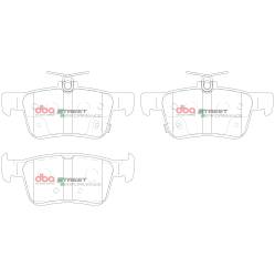 Disc Brakes Australia - Disc Brakes Australia DB2429SP DBA Street Performance Rear Brake Pads - Image 2