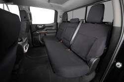 Seat Saver - Seat Saver SS3305PCCH Polycotton SeatSaver Front Row Seat Covers Charcoal - Image 2