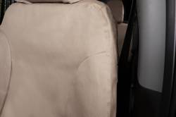 Seat Saver - Seat Saver SS3473PCTP Polycotton SeatSaver Front Row Seat Covers Taupe - Image 2
