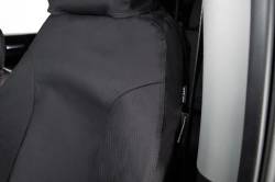 Seat Saver - Seat Saver SS3383PCCH Polycotton SeatSaver Front Row Seat Covers Charcoal - Image 2