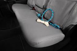 Seat Saver - Seat Saver SS3437PCGY Polycotton SeatSaver Front Row Seat Covers Grey - Image 2