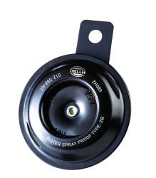 Hella - HELLA 012588061 Motorcycle Series 12v Universal Black Horn Single High Tone - Image 1