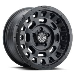 ICON Alloys - ICON ALLOYS HAMMER PRO SAT BLACK 17 x 8.5/6 x 5.5/0MM/4.75" BS - Image 1