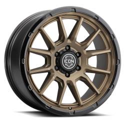 ICON Alloys - ICON Alloys 8320908350SBGB CAJON SAT BRONZE W GB LIP 20x9 6x5.5 0MM 5" BS - Image 1
