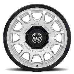 ICON Alloys - ICON ALLOYS RANCHO SILVER MACH W GB LIP 20 x 9/8 x 180/12mm/5.5" BS - Image 2
