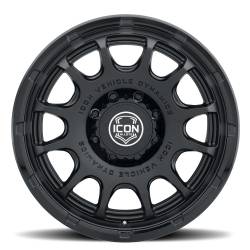 ICON Alloys - ICON ALLOYS RANCHO DBL BLACK 20 x 9/8 x 180/12mm/5.5" BS - Image 2
