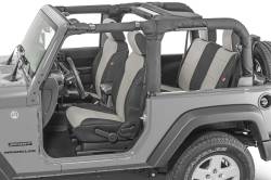 Diver Down - Diver Down 14167-2049 Seat Cover for 13-18 Jeep Wrangler JK Gray Neoprene Pair - Image 1