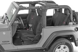 Diver Down - Diver Down 14167-2041 Seat Cover Black Neoprene Pair for 13-18 Jeep Wrangler JK - Image 1