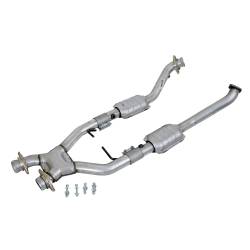 BBK Performance Parts - BBK Performance 2.5" Long X-Pipe w/Converters 96-98 Musstang Cobra 1618 - Image 138