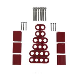 Taylor Cable - Taylor Cable 42522 V-8 Vertical Wire Loom Kit - Image 1