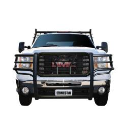 Westin - Westin 57-2315 HDX Black Grille Guard for 07-2010 Silverado 2500HD/3500 - Image 2
