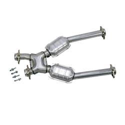 BBK Performance Parts - BBK Performance 2.5" Short X-Pipe w/Converters 96-04 Mustang 4.6L/Cobra 1638 - Image 88
