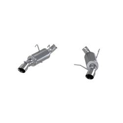 MBRP Exhaust - MBRP Exhaust S7225AL 3" Axle-Back Dual Rear Exit Dual Mufflers AL - Image 1