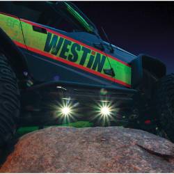 Westin - Westin 09-80015 LED Rock Light Kit for 07+ Jeep Gladiator/Wrangler JK & JL - Image 2
