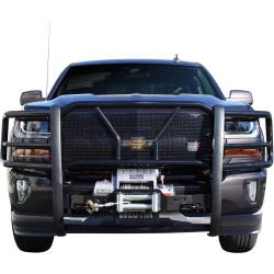 Westin - Westin 57-93875 HDX Winch Mount Grille Guard Push Bar for Chevy Silverado 1500 - Image 2