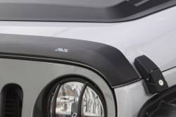 Auto Ventshade AVS - Auto VentShade 377156 Hood Protector Matte Black for 18-25 Wrangler JL/Gladiator - Image 1