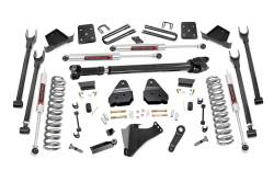 Rough Country Suspension Systems - Rough Country 52641 6" M1 4-Link Lift Kit 17-22 F250/F350 Dsl 4WD w/o OVLD - Image 1