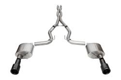 Corsa Performance - Corsa Perf 21251CFBLK 3" Xtreme Cat-Back Exhaust System for 24+ Mustang - Image 1