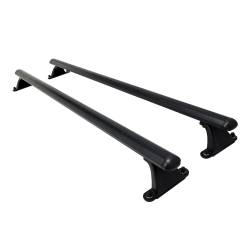 Westin - Westin 16-10010 Black Aluminum Bed Topper Cross Rails Std Height 51" Long Pair - Image 2