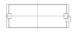 ACL Race Series - ACL Race 5M1695H-.50 Crankshaft Bearing for Toyota/Geo 107 98 - Image 1