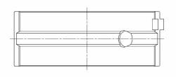 ACL Race Series - ACL Race 5M1695H-.50 Crankshaft Bearing for Toyota/Geo 107 98 - Image 2
