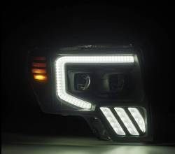 AlphaRex - AlphaRex 880481 Black Projector Headlights for 09-14 Ford F150 - Image 2