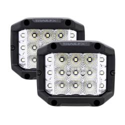 TrailFX - TrailFX PODSIDF2 Pod Side LED Light 15 LEDs 5W Clear - Image 1
