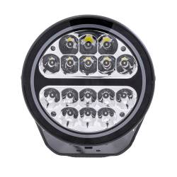 TrailFX - TrailFX 7RNDS2 7" Round LED Light 16 LEDs 5W Clear - Image 1