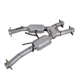 BBK Performance Parts - BBK Performance 2.5" Short X-Pipe w/Converters 79-93 Mustang 5.0L 1810 - Image 171