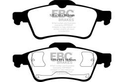 EBC Brakes - EBC Brakes DP41354R Yellowstuff Street & Track Brake Pads for 04-05 3 S40 V50 - Image 1
