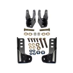 Synergy Manufacturing - Synergy 8019 Front/Rear Lower Shock Relocation Kit for 07-18 Jeep Wrangler JK - Image 1