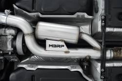 MBRP Exhaust - MBRP Exhaust S46033CF T304 3" Cat-Back Quad Split Rear Exit CF for 15-20 Audi S3 - Image 2