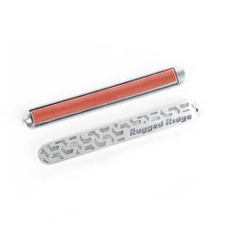 Rugged Ridge - Rugged Ridge 13311.50 Elite Door Handle Inserts Brushed Tread 07-18 JK 2DR - Image 2