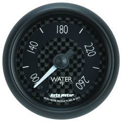 AutoMeter - AutoMeter 8055 GT Series Water Temperature Gauge 100-260F 2-1/16" Stepper Motor - Image 1