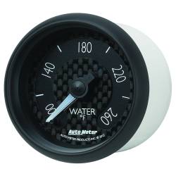 AutoMeter - AutoMeter 8055 GT Series Water Temperature Gauge 100-260F 2-1/16" Stepper Motor - Image 2