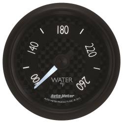 AutoMeter - AutoMeter 8055 GT Series Water Temperature Gauge 100-260F 2-1/16" Stepper Motor - Image 4