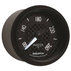 AutoMeter - AutoMeter 8055 GT Series Water Temperature Gauge 100-260F 2-1/16" Stepper Motor - Image 6