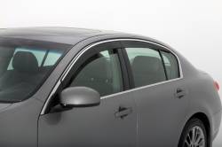 Husky Liners - Husky Liners 2886001 Chrome Ventvisor 6Pc for 06-10 Infiniti M35/M45 - Image 1