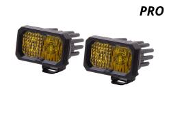 Diode Dynamics - Diode Dynamics DD6412P Stage Series 2" LED Pod Pro Yellow Combo Std ABL Pair - Image 8