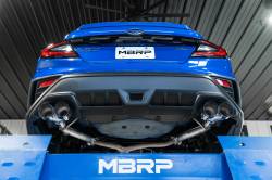 MBRP Exhaust - MBRP Exhaust S48103BE T304 2.5" Axle-Back Dual Exit w/o Muffler for 22-26 WRX - Image 2