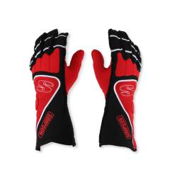 Simpson Safety - Simpson Safety DGMR DNA Racing Gloves Medium Black/Red - Image 5