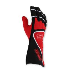 Simpson Safety - Simpson Safety DGMR DNA Racing Gloves Medium Black/Red - Image 7