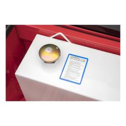 UWS - UWS ST-45-R-W White 45-Gallon Rectangle Steel Transfer Tank - Image 2