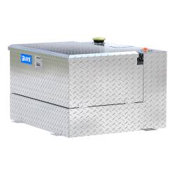 UWS - UWS TT-50-COMBO 50-Gallon Combo Bright Aluminum Transfer Tank - Image 2