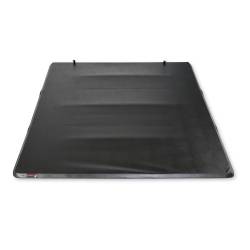 TrailFX - TrailFX TFX1001 Soft Tri-Fold Tonneau Cover Black Vinyl Aluminum Rail - Image 1