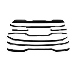 Coast To Coast - C2C GI205BLK Gloss Black Tape-On 8pc Grille Insert/Overlay 23-26 Sierra 1500 - Image 1