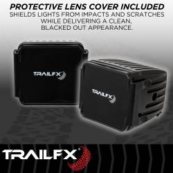TrailFX - TrailFX 3X2S2 3x2 LED Spot Light 6 LEDs 3W Clear Lens - Image 2