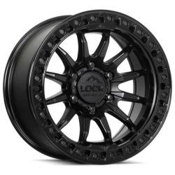Lock Off-Road - Lock Off-Road LC13 Trail 17x9 6x5.5 12mm Matte Black/Black TRAIL-7969GB12N - Image 1