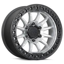 Lock Off-Road - Lock Off-Road TRAIL-78569MSMBR25 LC13 Trail 17x8.5 6x5.5 25mm Silver/Black - Image 1